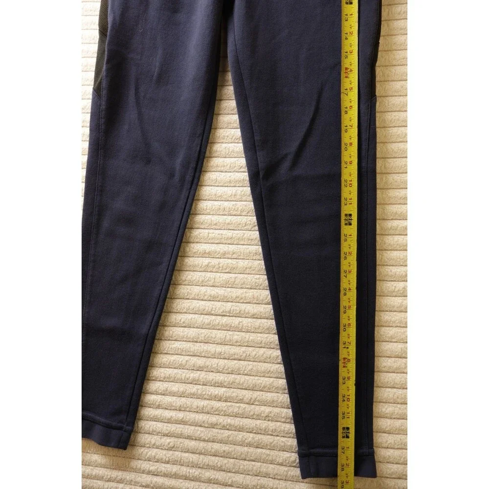 Nike Dri-FIT Hybrid Fleece Track Jogger Pants Men's Size XS Blue Black Tech